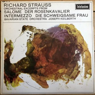 SMA 106 Strauss Orchestral Excerpts / Keilberth GROOVED R/S