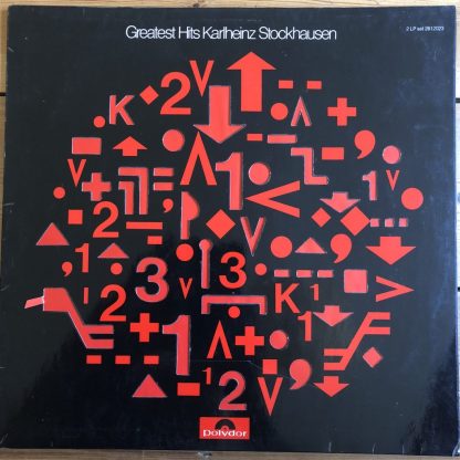 2621 023 Karlheinz Stockhausen Greatest Hits 2 LP set