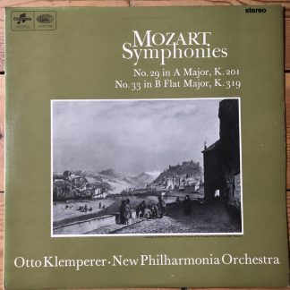 SAX 5256 Mozart Symphonies Nos. 29 & 33 / Klemperer E/R