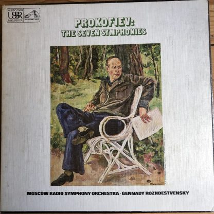 SLS 844 Prokofiev The Seven Symphonies / Rozhdestvensky 6 LP box