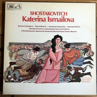 SLS 5050 Shostakovich Katerina Ismailova / Provatorov 4 LP box set