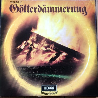 SET 292/7 Wagner Gotterdammerung / Solti / VPO 6 LP box set