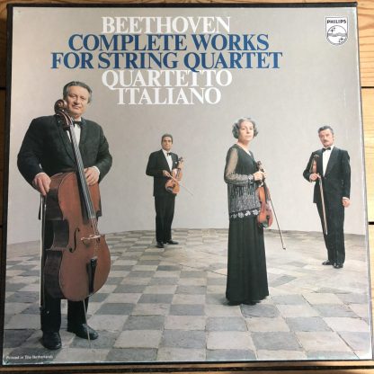 6747 272 Beethoven Complete Works For String Quartet / Quartetto Italiano