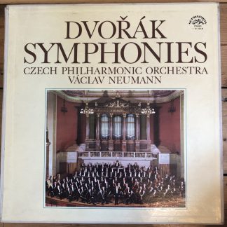 1 10 1621/8 Dvorak Symphonies / Vaclav Neumann / Czech PO / 8 LP Box set
