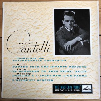 ALP 1207 Ravel / Falla / Debussy etc. / Cantelli / Philharmonia Orchestra