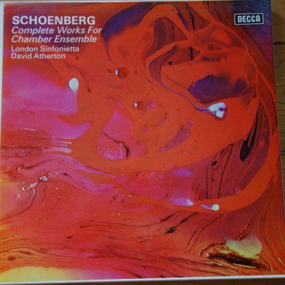 SXLK 6660-4 Schoenberg Complete Works for Chamber Ensemble