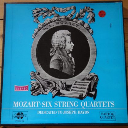 LPX 11400-02 Mozart 6 String Quartets Dedicated to Haydn / Bartok Quartet