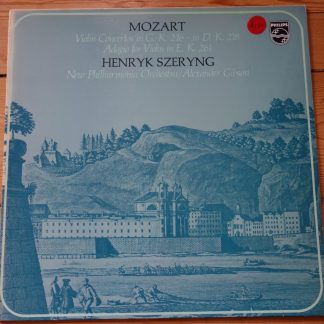 6500 036 Mozart Violin Concertos, etc. / Szeryng / Gibson