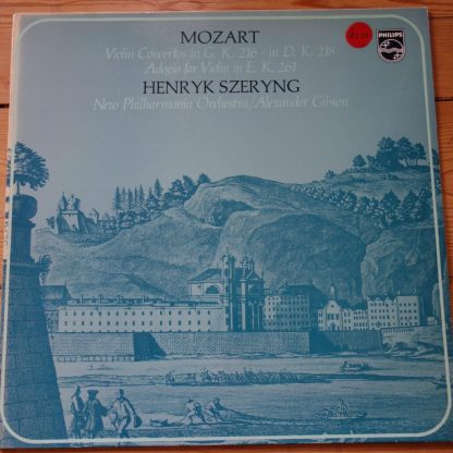 6500 036 Mozart Violin Concertos, etc. / Szeryng / Gibson