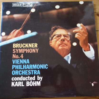 6BB 171/2 Bruckner Symphony N. 4 / Bohm / VPO 2 LP set