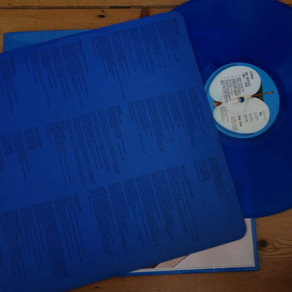 The Beatles / 1967-1970 rare BLUE double LP -