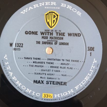 W1322 Max Steiner Gone With The Wind