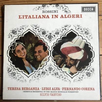 SET 262/4 Rossini L'Italiana in Algeri / Berganza / Alva etc.