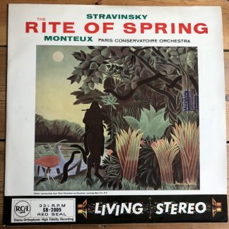 SB 2005 Stravinsky The Rite of Spring / Monteux GROOVED R/S