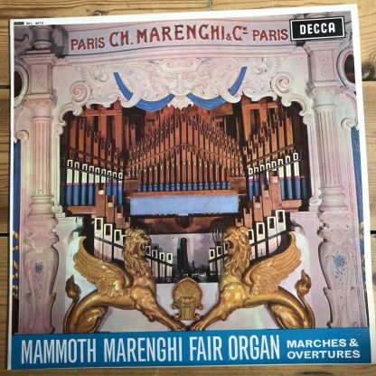 SKL 4682 Mammoth Marenghi Fair Organ W/B