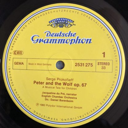 2531 275 Prokofiev Peter & the Wolf etc. / du Pre RARE