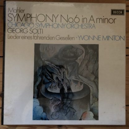 SET 469-70 Mahler Symphony No. 6 / Soti / CSO 2 LP box set