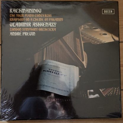 SXLF 6665-7 Rachmaninov Piano Concs. / Ashkenazy 3 LP