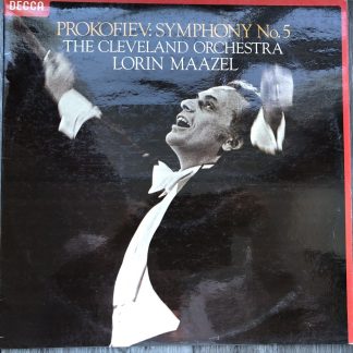 SXL 6875 Prokofiev Symphony No. 5 / Maazel / Cleveland Orch TEST PRESSING