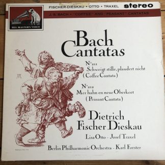 ASD 457 Bach Cantatas 211 & 212 / Fischer-Dieskau W/G