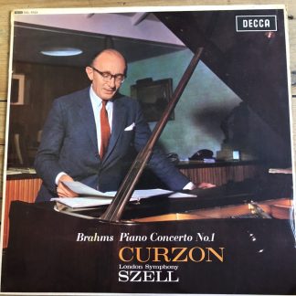 SXL 6023 Brahms Piano Concerto No. 1 / Curzon / Szell