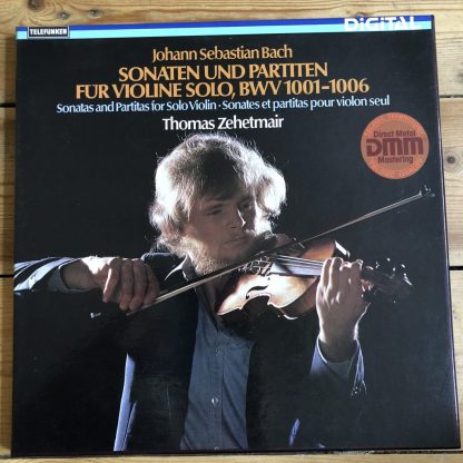 6.35621 Bach Sonatas & Partitas / Thomas Zehetmair 2 LP box set