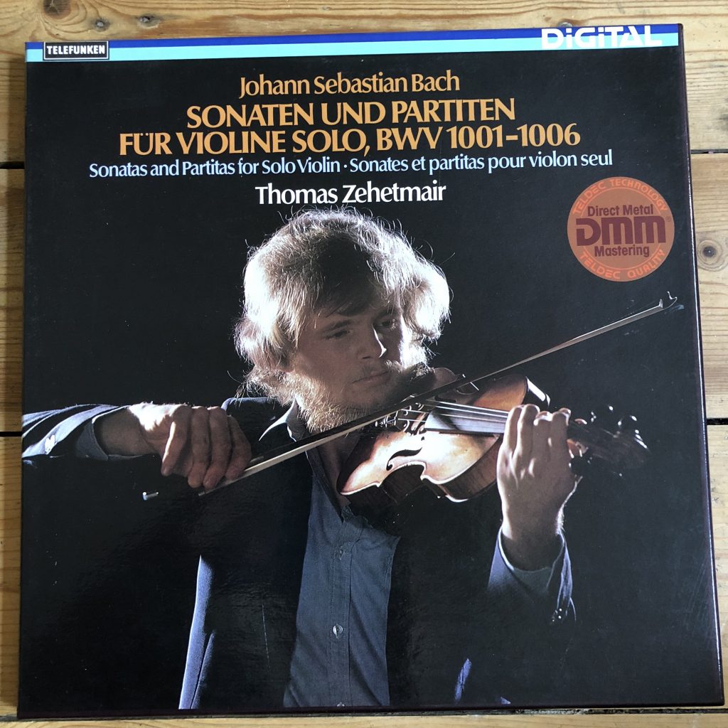6.35621　box　set　Bach　Zehetmair　Thomas　Sonatas　Partitas　LP