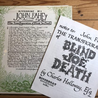 RB1 John Fahey The Transfiguation of Blind Joe Death