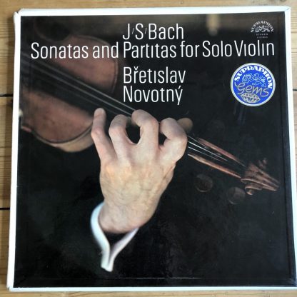 1 11 1101-3 Bach Sonatas & Partitas for Solo Violin / Bretislav Novotny