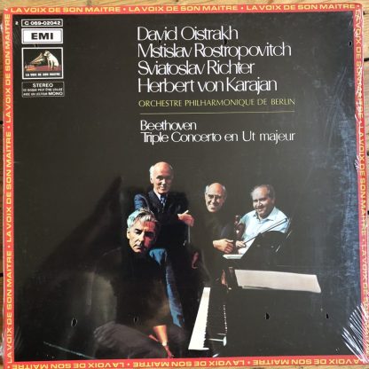 2C 069-02042 Beethoven Triple Concerto / Oistrakh / Rostropovich / Richter