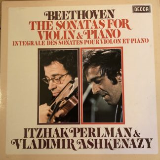 D92D 5 Beethoven Violin Sonatas / Perlman / Ashkenazy