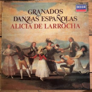 SXL 6980 Granados Danzas Espanolas Alicia De Larrocha