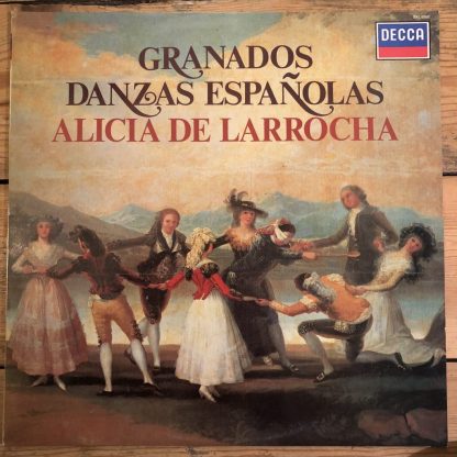 SXL 6980 Granados Danzas Espanolas Alicia De Larrocha