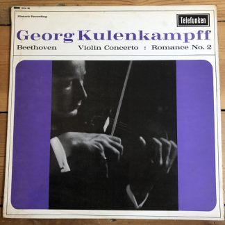 GMA 96 Beethoven Violin Concerto Georg Kulenkampff BPO Hans Schmidt-Isserstedt