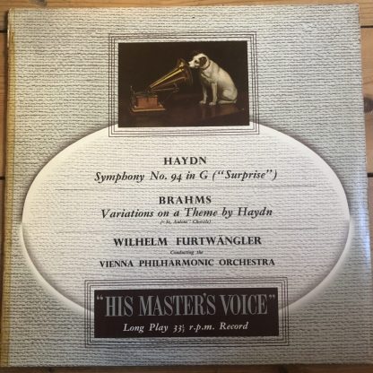 ALP 1011 Haydn / Brahms / Furtwangler R/G