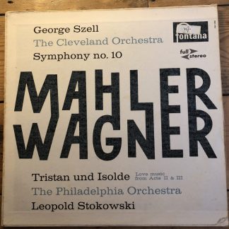 SCFL 107 Mahler Symphony No. 10 etc. / Szell / Philadelphia Orchestra