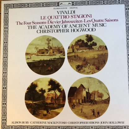 410 126-1 Vivaldi Four Seasons / Hogwood / AAM