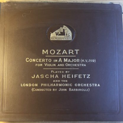 DB 2199/2202 Mozart Violin Concerto