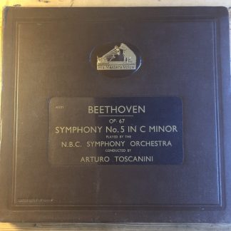 DB 8691/94 Beethoven Symphony No. 5 / Toscanini