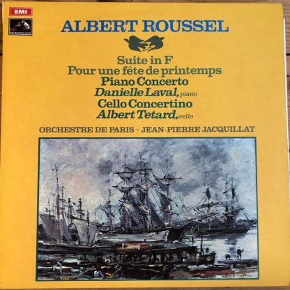 ASD 2586 Roussel Suite in F, Cello Concertino, Piano Concerto