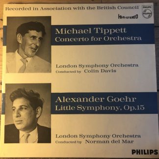 SAL 3497 Tippet Concerto For Orchestra
