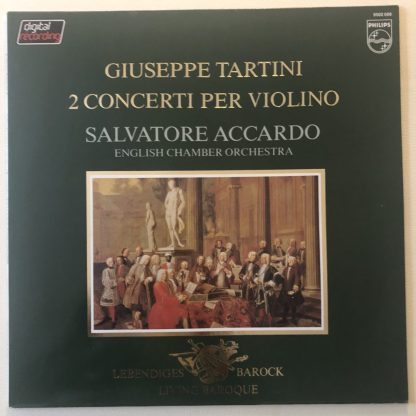 9502 089 Tartini 2 Violin Concertos / Salvatore Accardo