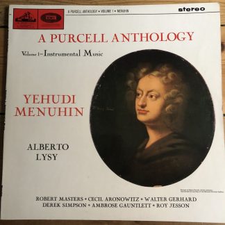 ASD 635 A Purcell Anthology Vol. 1 / Menuhin / Lysy