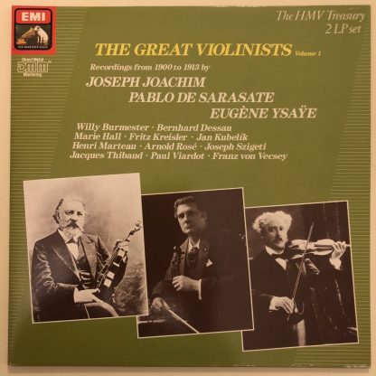 EX 7 61062 1 The Great Violinists Vol. 1