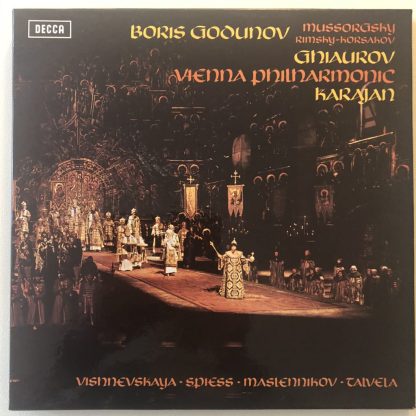 SET 514-7 Mussorgsky Boris Godunov / Karajan etc