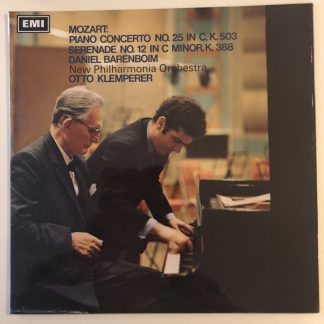 SAX 5290 Mozart Piano Concerto No. 25 etc. / Barenboim / Klemperer E/R