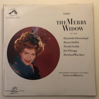 SAN 101-2 Lehar The Merry Widow / Schwarzkopf etc. W/A 2 LP