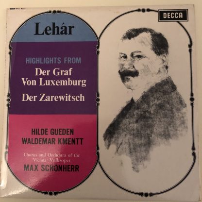 SXL 6231 Lehar Der Zarewitsch