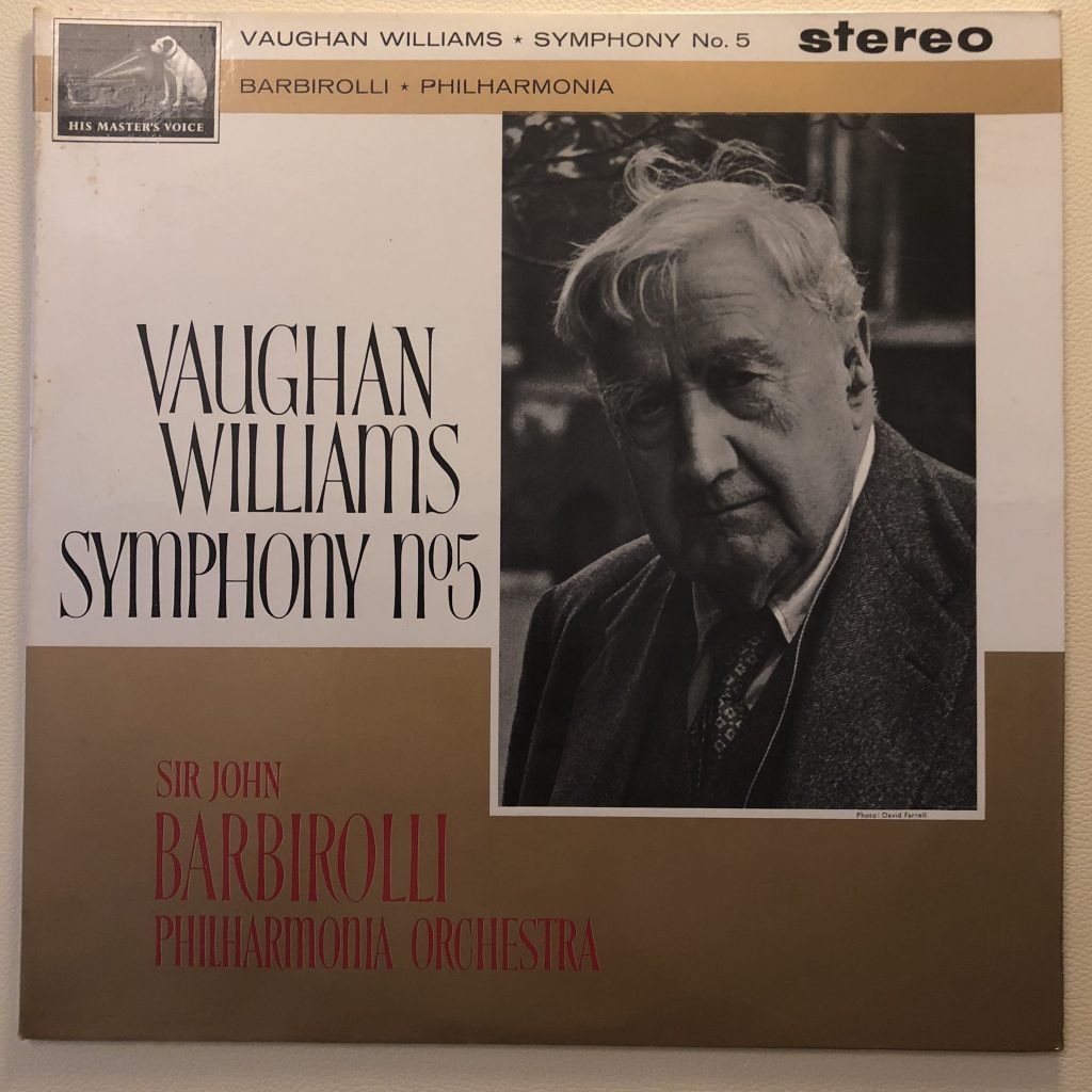ASD 508 Vaughan Williams Symphony No. 5 / Barbirolli / Philharmonia W/G