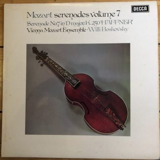 SXL 6614 Mozart Serenades Vol. 7 / Boskovsky / Vienna Mozart Ensemble
